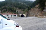 Zigana Tüneli'nin Trabzon yönünden girişi