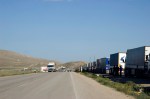 Gürbulak Sınır Kapısı'nda TIR kuyrukları